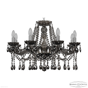 Хрустальная подвесная люстра Bohemia IVELE Crystal 1413/8/240 Ni M731