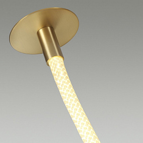 Подвесной встраиваемый светодиодный светильник Odeon Light CORDA 4399/40CL