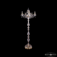 Хрустальный торшер Bohemia IVELE Crystal 1406T1/5/195-160/G