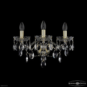 Бра с хрусталем Bohemia IVELE Crystal 1415B/3/165/XL G