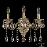 Бра с хрусталем Bohemia Ivele Crystal Verona 7201B10/3/175 A GW
