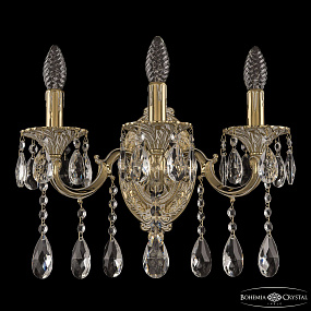 Бра с хрусталем Bohemia Ivele Crystal Verona 7201B10/3/175 A GW