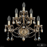 Бра с хрусталем Bohemia IVELE Crystal 1413B/2+2+1/165 G M721