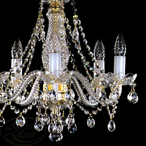 Люстра подвесная ARTGLASS MAGDA V. FULL CUT WHITE CE