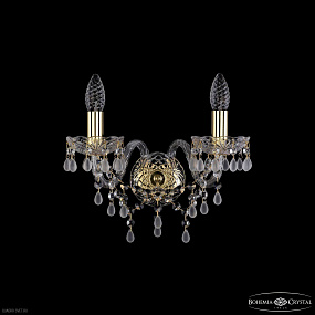 Бра с хрусталем Bohemia IVELE Crystal 1410B/2/141 G V0300