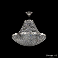 Хрустальная подвесная люстра Bohemia IVELE Crystal 19321/H1/55IV Ni