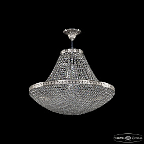 Хрустальная подвесная люстра Bohemia IVELE Crystal 19321/H1/55IV Ni