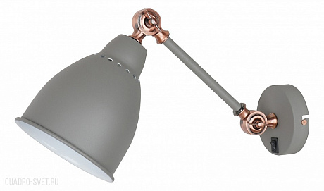 Бра Arte Lamp Braccio A2054AP-1GY