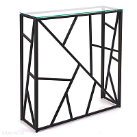 Узкий консольный столик в прихожую AllConsoles  1054-CB clear