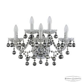 Бра с хрусталем Bohemia IVELE Crystal 1409B/3+2/195/XL Ni R731