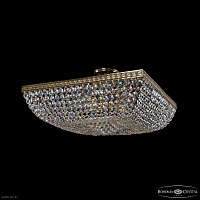 Хрустальная потолочная люстра Bohemia IVELE Crystal 19282/55IV GB