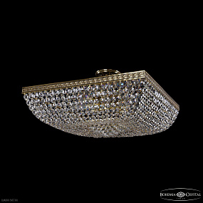 Хрустальная потолочная люстра Bohemia IVELE Crystal 19282/55IV GB