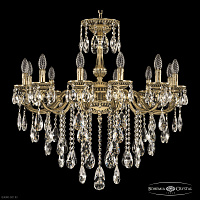 Подвесная хрустальная люстра Bohemia Ivele Crystal 75101/12/250 B GB