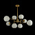 Люстра большая Maytoni Erich MOD221-PL-08-G
