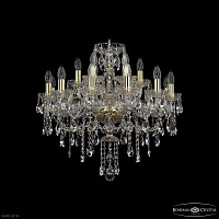 Хрустальная подвесная люстра Bohemia IVELE Crystal 1415/12+6/220 G
