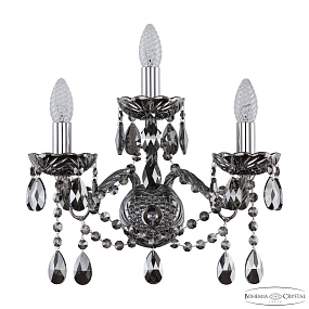 Бра с хрусталем Bohemia IVELE Crystal 1413B/2+1/165 Ni M781