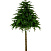 Ель CRYSTAL TREES ТАЛА 150 см. KP27150
