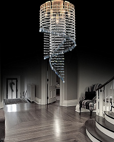 Подвесная люстра Lumina Deco PRECISIO LDC 7053-7A GD