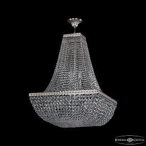 Хрустальная подвесная люстра Bohemia IVELE Crystal 19112/H2/55IV Ni