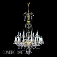 Большая хрустальная люстра ArtGlass RACHEL XXIV. CE
