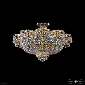 Хрустальная потолочная люстра Bohemia IVELE Crystal 19301/65JB G