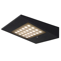 Уличный настенный LED светильник с датчиком движения MANTRA YETI 7098