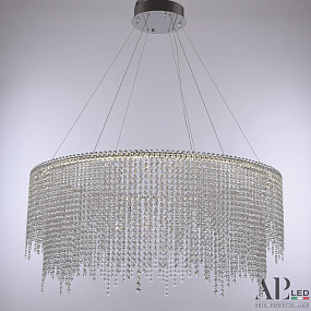 Большая хрустальная светодиодная люстра APL LED Sicilia SH02.93.D.Ni.4000