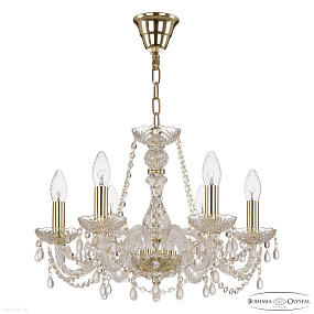 Хрустальная подвесная люстра Bohemia IVELE Crystal 112/6/165 G V0300