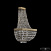 Бра с хрусталем Bohemia IVELE Crystal 19282B/H2/25IV Pa