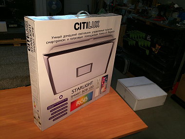 Потолочный светодиодный светильник CITILUX Старлайт Смарт CL703AK80G