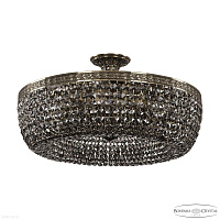 Хрустальная потолочная люстра Bohemia IVELE Crystal 19031/55IV GB R731
