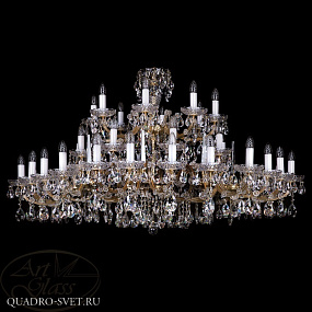 Люстра большая ARTGLASS MARIA TEREZIA 32 CE