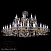 Люстра большая ARTGLASS MARIA TEREZIA 32 CE
