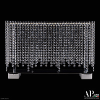 Хрустальная светодиодная настольная лампа APL LED Sicilia SH500.L1.60.B.Ni.4000