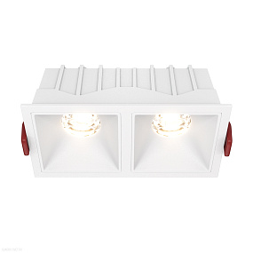 Встраиваемый светодиодный светильник Maytoni Alfa LED DL043-02-10W3K-D-SQ-W