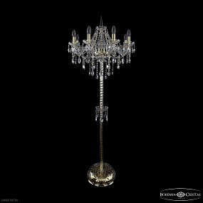 Торшер с хрусталем Bohemia IVELE Crystal 1415T2/8/200-160 G