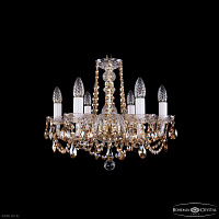 Хрустальная подвесная люстра Bohemia IVELE Crystal 1402/6/160 G R721