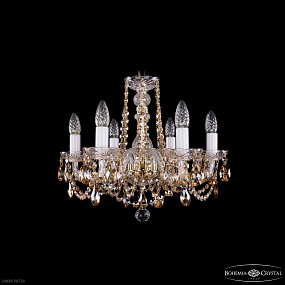 Хрустальная подвесная люстра Bohemia IVELE Crystal 1402/6/160 G R721