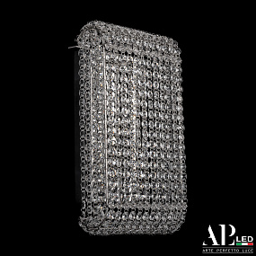 Бра хрустальное светодиодное APL LED Rimini S500.B2.20-35.A.4000