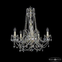 Хрустальная подвесная люстра Bohemia IVELE Crystal 1411/5/195/h-62 G
