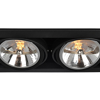 Встраиваемый точечный светильник Arte Lamp CARDANI A5935PL-2BK