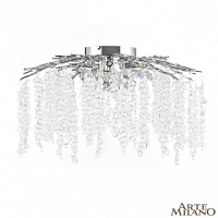 Потолочная хрустальная люстра Arte Milano 235001/D700/6/D Cr