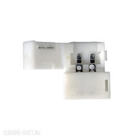 Коннектор для одноцветной светодиодной ленты 5050 жесткий (10 шт.) Elektrostandard LED 2A