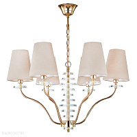 Подвесная люстра Crystal Lux ARMANDO SP6 GOLD