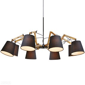 Люстра подвесная Arte Lamp PINOCCIO A5700LM-8BK