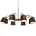 Люстра подвесная Arte Lamp PINOCCIO A5700LM-8BK