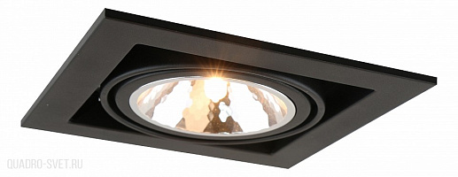 Встраиваемый светильник Arte Lamp Cardani A5949PL-1BK