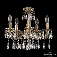 Подвесная хрустальная люстра Bohemia Ivele Crystal 73101/5/125 A FP