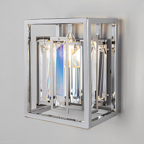 Настенный светильник с хрусталем Bogate's Cella 312/1 Strotskis