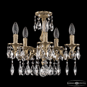 Подвесная хрустальная люстра Bohemia Ivele Crystal 73101/5/125 A FP